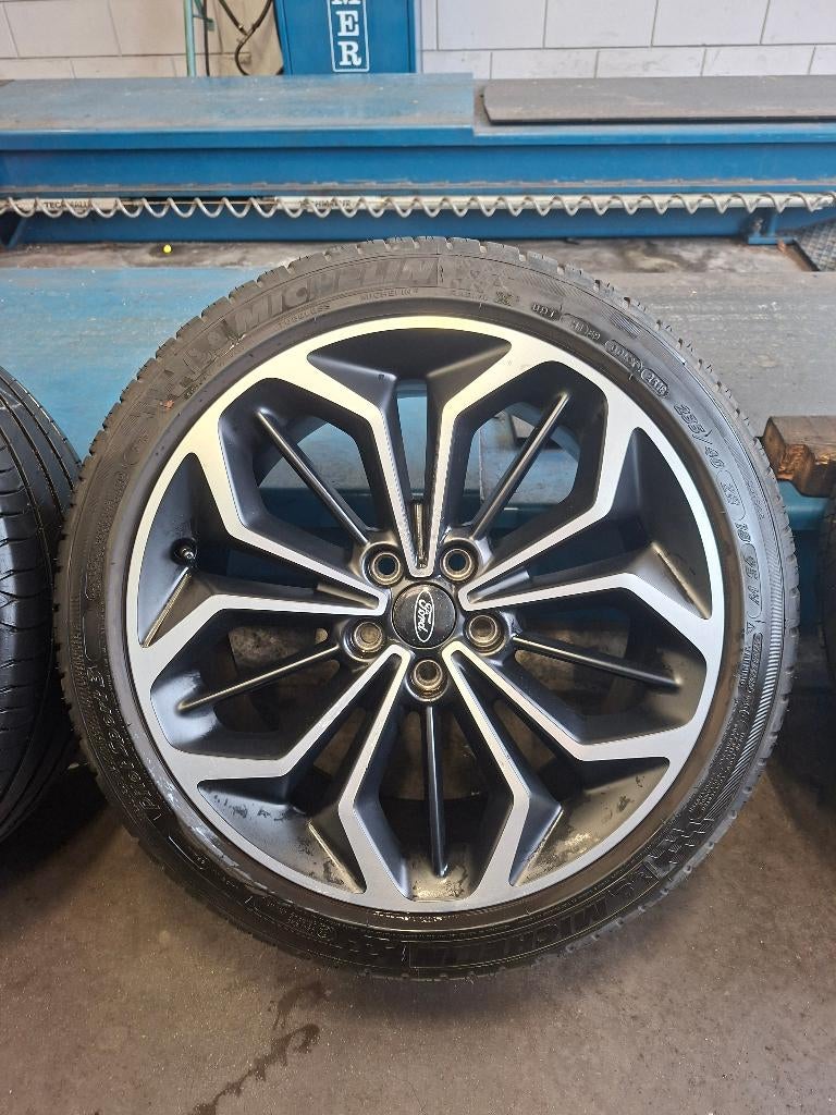 Ford focus 18 inch originele MK4 set, Ophalen, 18 inch, Gebruikt, Banden en Velgen