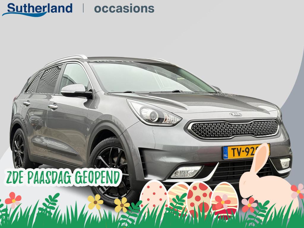 Kia Niro 1.6 GDi Hybrid DynamicLine HEV 142pk | Trekhaak | N, Gebruikt, Euro 6, 2 kWh, Leder en Stof