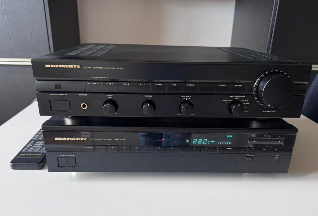 Marantz SC-80 voorversterker, Audio, Tv en Foto, Versterkers en Receivers, Marantz, Ophalen of Verzenden, Zo goed als nieuw, Minder dan 60 watt