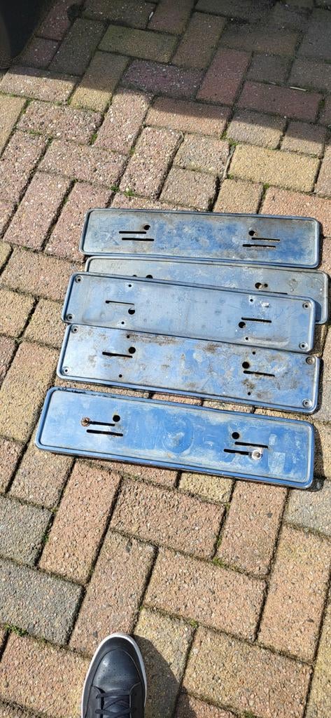 Kentekenplaathouders, Auto diversen, Ophalen of Verzenden