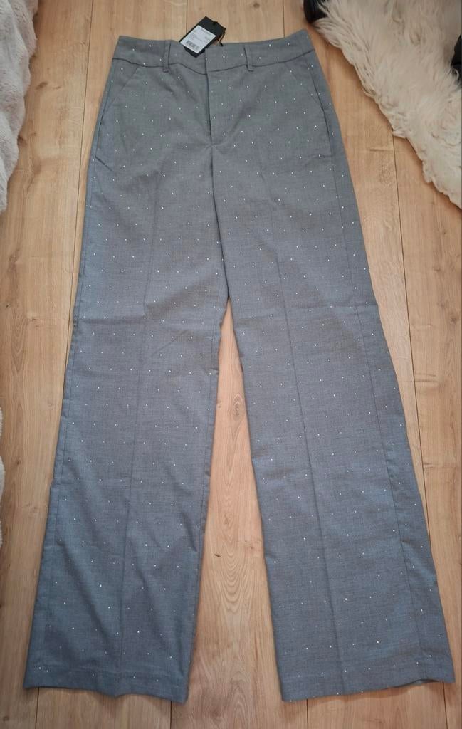 Pantalon met glittertjes, Seven sisters,  maat M, Nieuw, Ophalen of Verzenden, Nieuw, Zwart, Lang