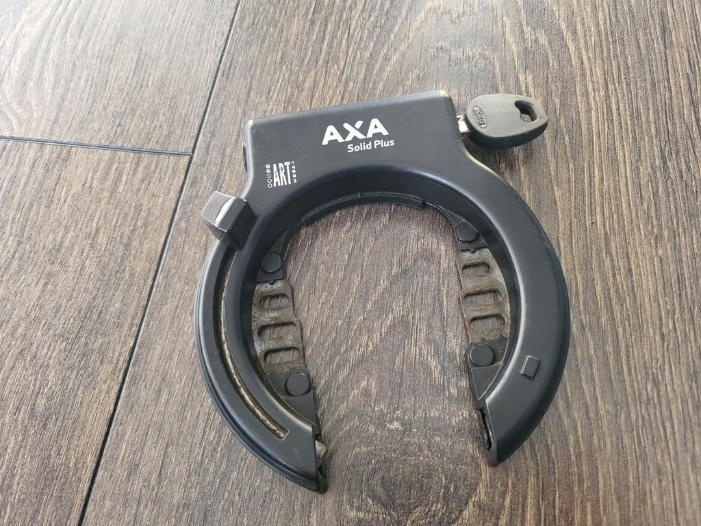 Axa Solid Plus fietsslot. Art 4002, Ophalen of Verzenden, Gebruikt, Ringslot