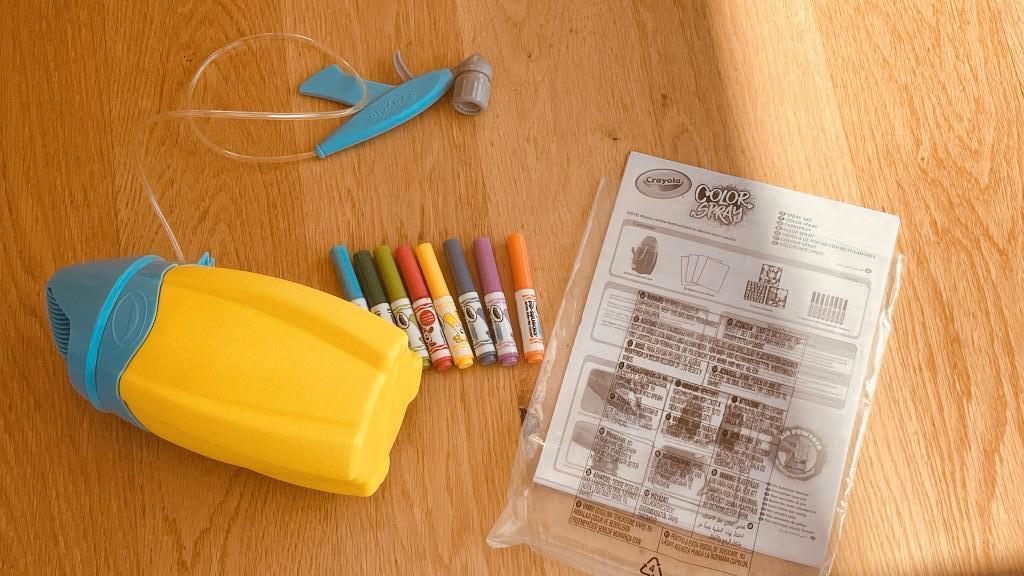 Kids creative fun: Crayola Super Airbrush, Kinderen en Baby's, Speelgoed | Educatief en Creatief, Gebruikt, Ophalen of Verzenden