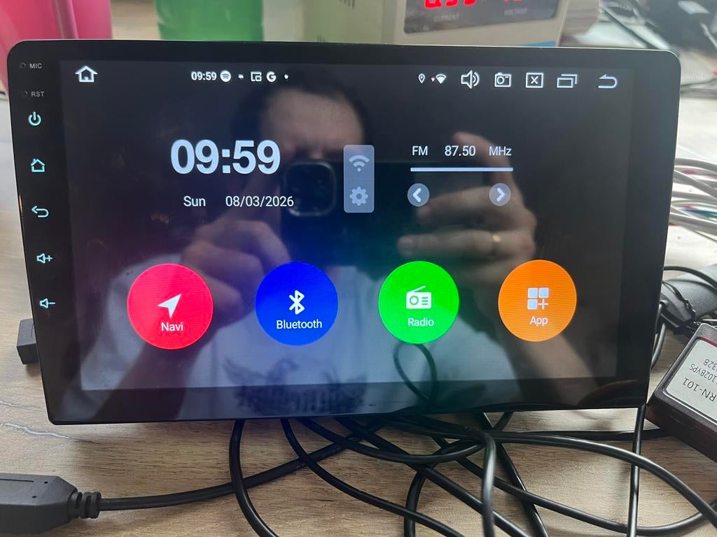 Android Radio 9” for Renault Megane/Fluence (2008–2015)4/64, Auto diversen, Autoradio's, Ophalen of Verzenden, Zo goed als nieuw