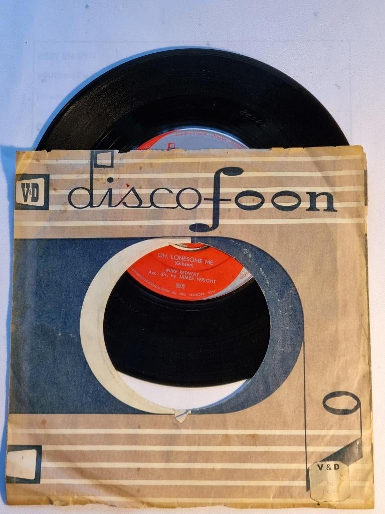 single Ray Pilgrim - Mike Redway dubbel hit uitgave uit 1963, Gebruikt, 7 inch, Single, Ophalen of Verzenden