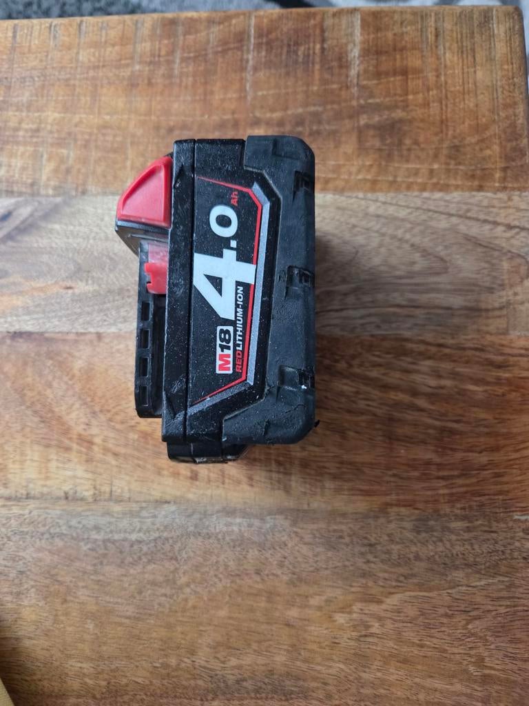 Milwaukee M18  4,0 accu, Ophalen of Verzenden