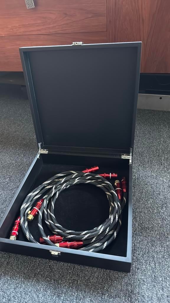 Vincent XLR interlinks kabels 2 sets, Ophalen of Verzenden, Zo goed als nieuw, Minder dan 2 meter, Interlink-kabel