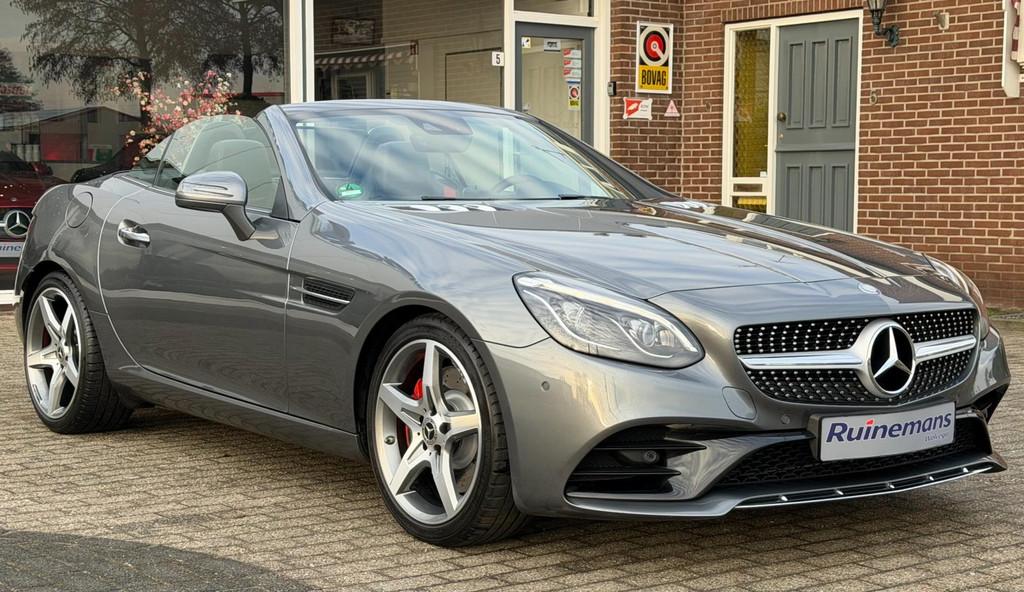 Mercedes-Benz SLC 300 / AMG / ILS / HARMAN, Auto's, Mercedes-Benz, Automaat, Achterwielaandrijving, Gebruikt, 4 cilinders