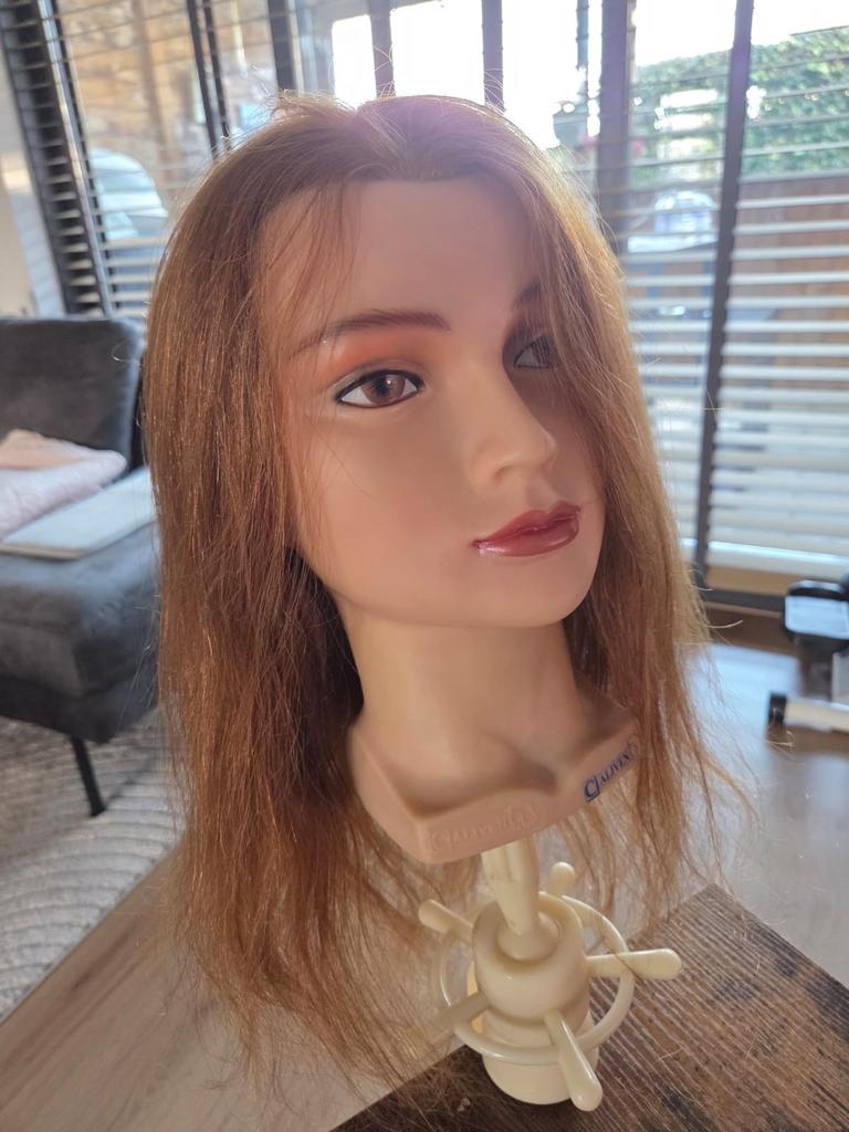 Oefenhoofd met haar, Ophalen of Verzenden, Gebruikt, Overige typen