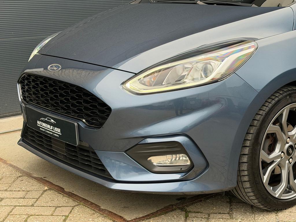 Ford Fiesta 1.0 EcoBoost ST-Line|Airco|Navi|Carplay|Nap, 12 maanden, Gebruikt, Euro 6, Blauw