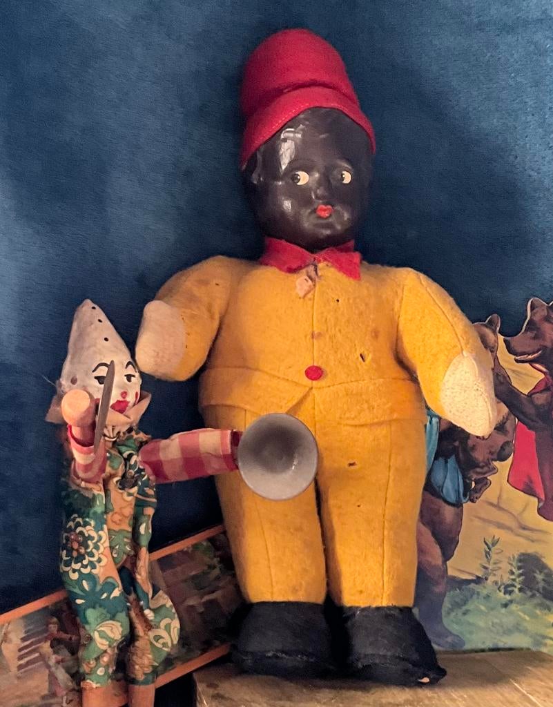 Bijzondere antieke pop anno 1910, Antiek en Kunst, Ophalen of Verzenden