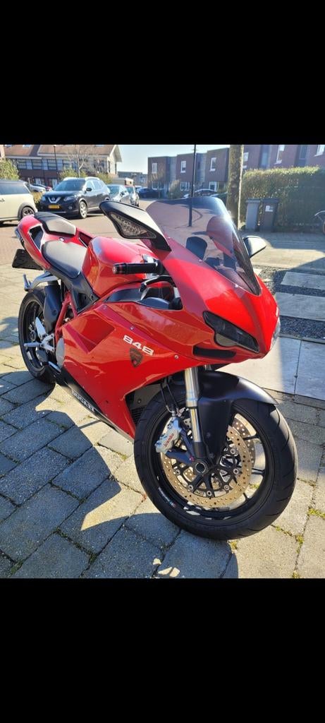 Ducati 848 rood bouwjaar 2008, Motoren, Super Sport, Particulier