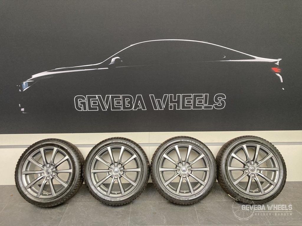 18” Renault Talisman sport velgen + winterbanden 5x114.3, Auto-onderdelen, Banden en Velgen, 18 inch, -, -, Banden en Velgen