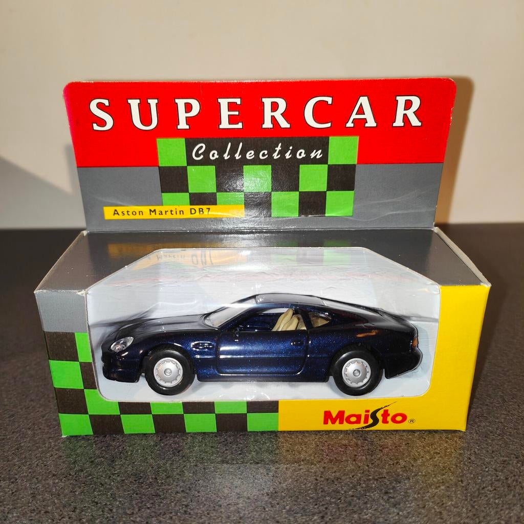 Maisto Supercar Collection Aston Martin DB7, Ophalen of Verzenden, Nieuw, Auto