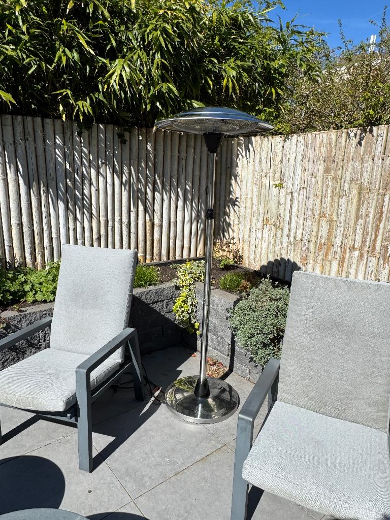 Terrasverwarming Greenstar  GS-PH30B. 1200-1800-3000w, Tuin en Terras, Terrasverwarmers, Ophalen, Gebruikt, Elektrisch, Vloer