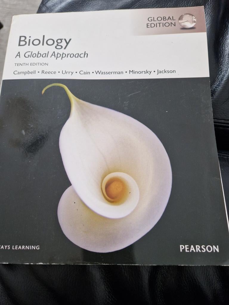 Biology A Global Approach - Tiende Editie, Boeken, Studieboeken en Cursussen, Gelezen, Beta, Campbell, Reece, Urry, Cain, Wasserman, Minorsky, Jackson