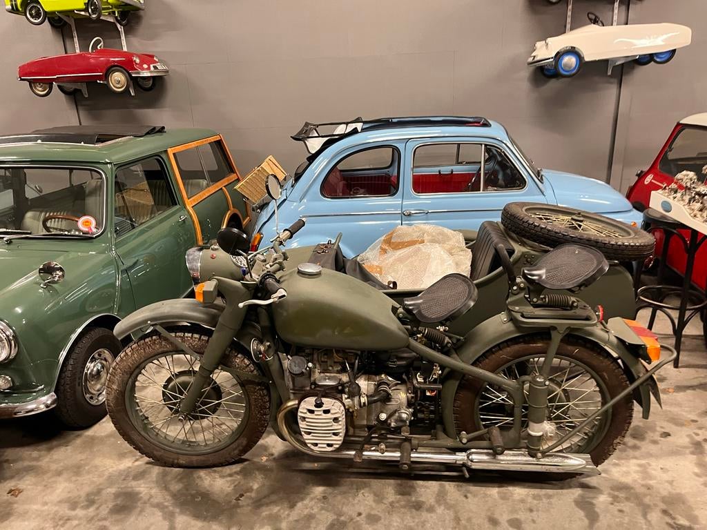 Originele leger motorfiets met zijspan, Motoren, Bmw, Gebruikt, Heerde, Handgeschakeld