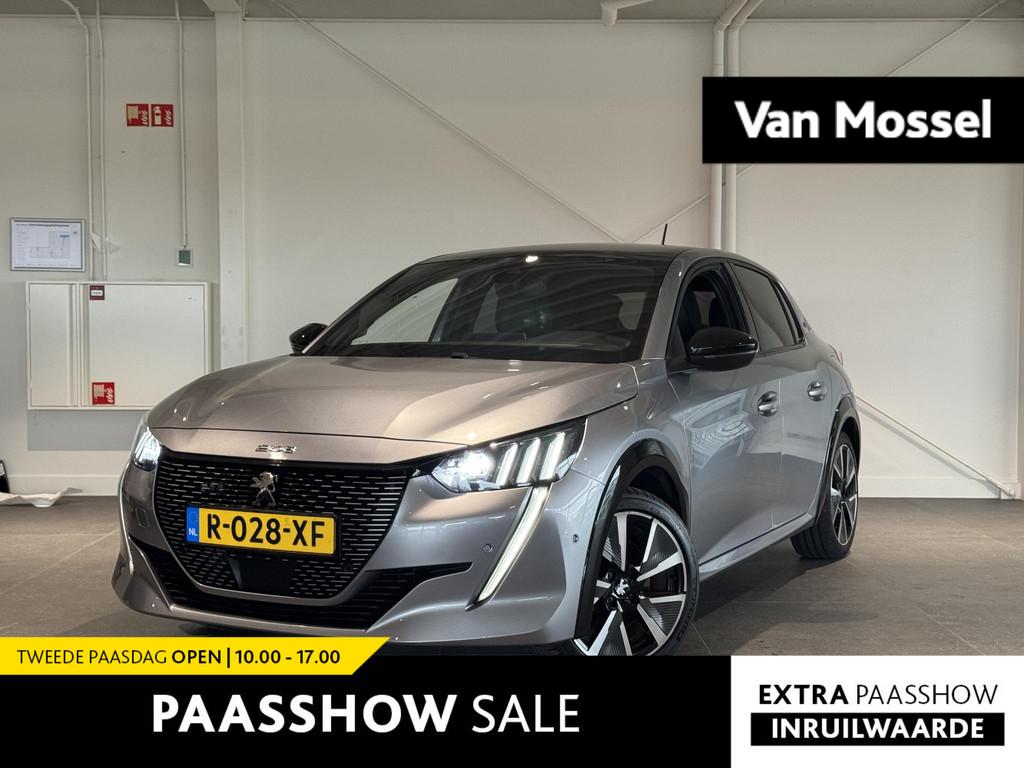 Peugeot e-208 EV GT 350 50 kWh | Panoramadak | Stoelverwarmi, 12 maanden, Gebruikt, Origineel Nederlands, 315 min