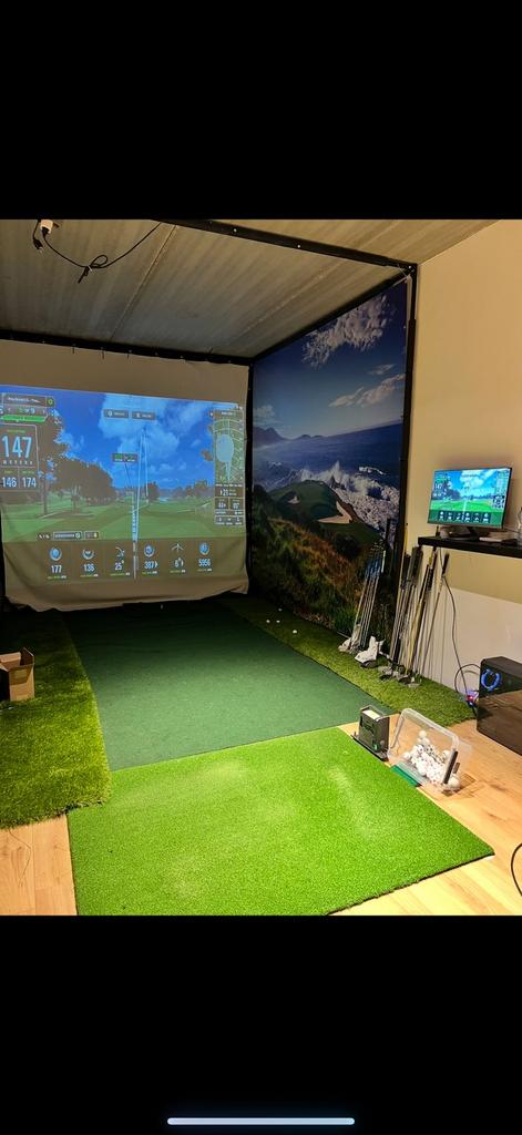 Golfsimulator | Skytrak | 3x3m | Plug and play, Ophalen, IPS, Acer, Acer