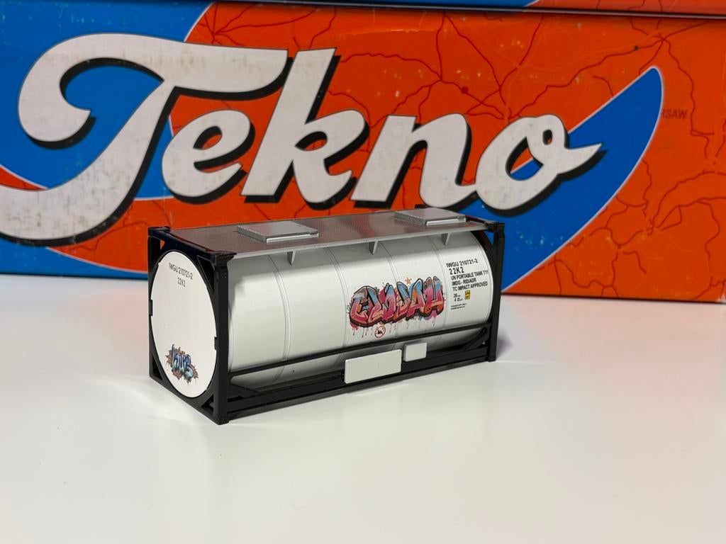 Wsi 20ft container, Hobby en Vrije tijd, Modelauto's | 1:50, Ophalen of Verzenden, Zo goed als nieuw, Bus of Vrachtwagen, Wsi