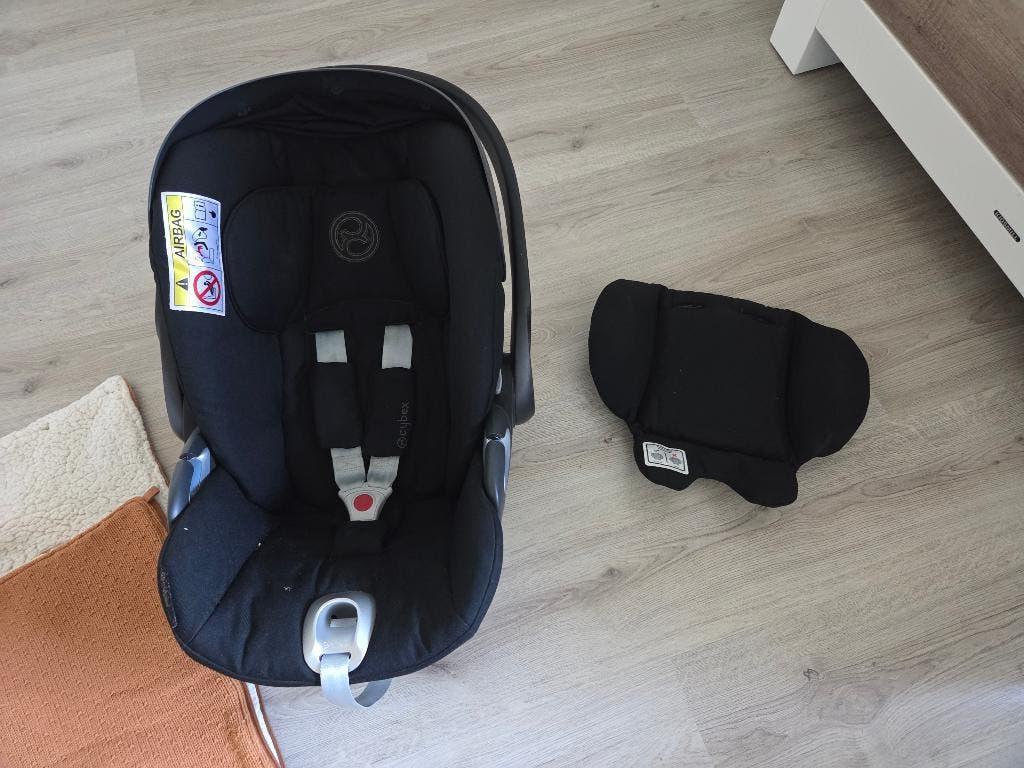 Cybex cloud z (met ligstand), Autogordel of Isofix, Zo goed als nieuw, Slaapstand, 0 t/m 13 kg