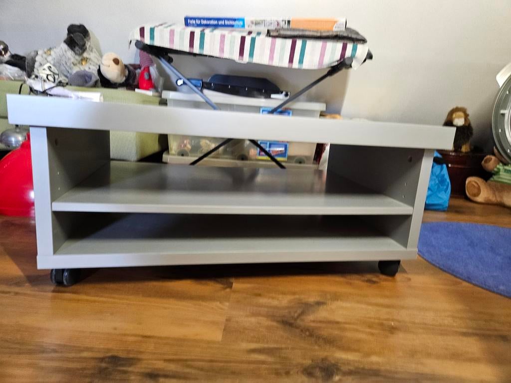 Grijze tv meubel., Ophalen, Zo goed als nieuw, 25 tot 50 cm, Minder dan 100 cm