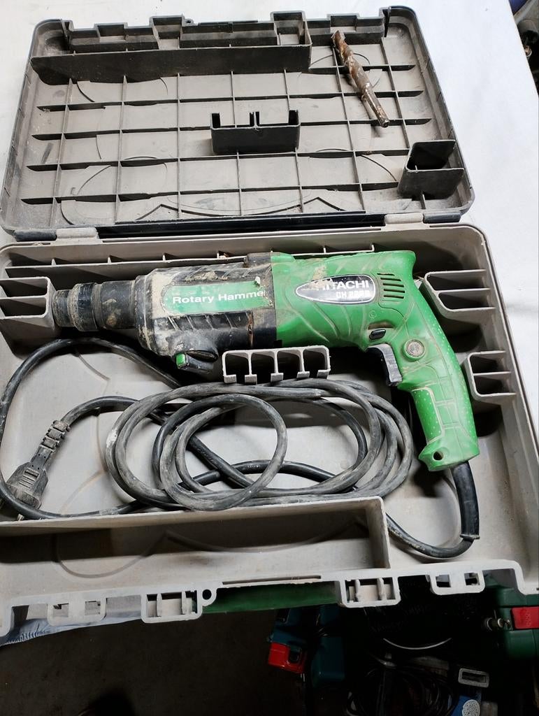 Hitachi boormachine, Doe-het-zelf en Verbouw, Gereedschap | Boormachines, Ophalen of Verzenden, Gebruikt, Boormachine