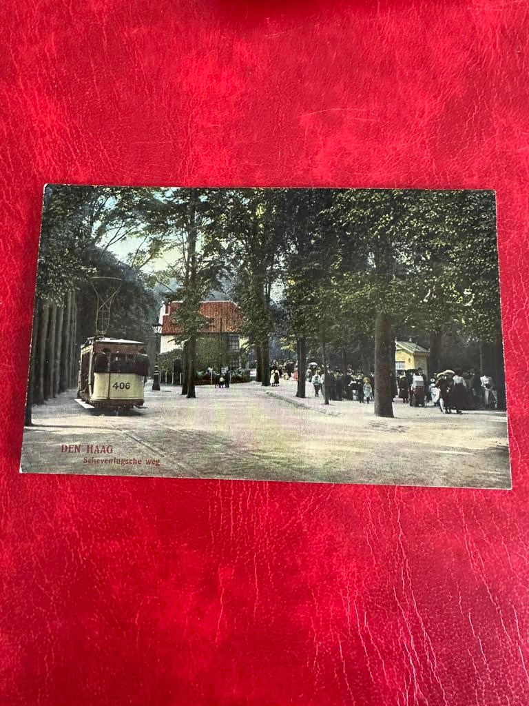 Ansichtkaart Den Haag rond 1910, Ophalen of Verzenden, Voor 1920, Zuid-Holland