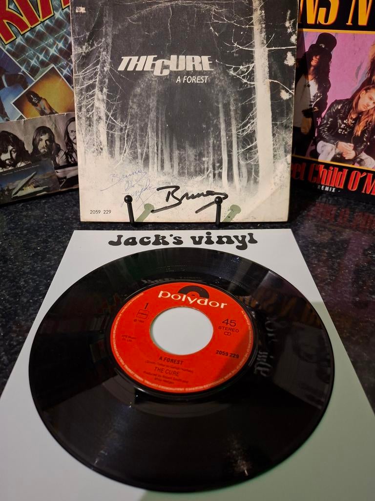 The Cure - A Forest (Single, Polydor, 1980) 1980/1, Ophalen of Verzenden, 1980 tot 2000, Gebruikt, Overige formaten