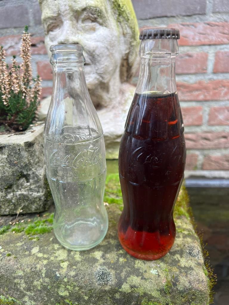 Oude flesjes van Coca Cola, Ophalen, Gebruikt, Verpakking