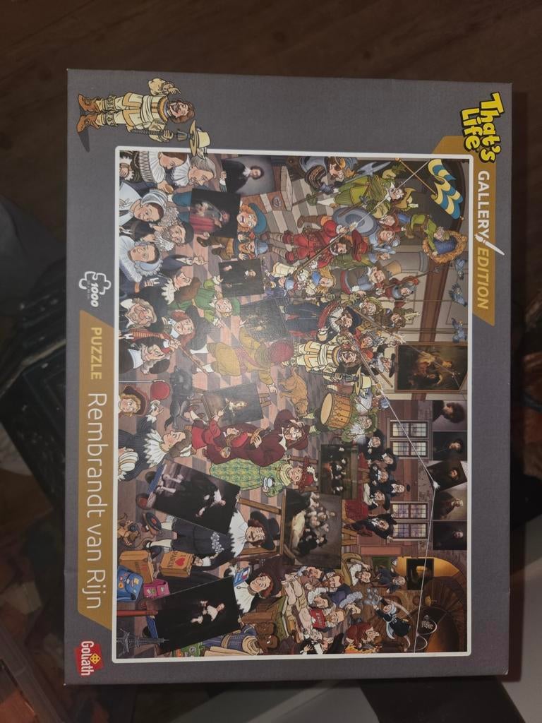 Puzzel That's Life Gallery Edition Rembrandt van Rijn, Ophalen