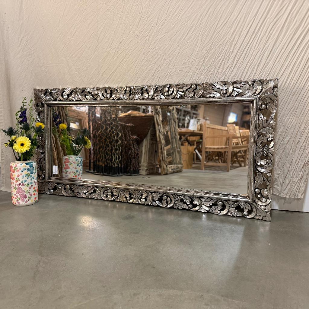 Barok spiegel - houten lijst - 170 x 80 cm - TTM Wonen, TTM Wonen, Meubels – (Perzische) Tapijten en Woonaccessoires, Taag 63, 2491 CS, Den Haag (Forepark)