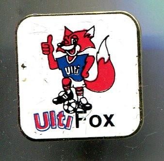 Ulti Fox koper voetbal PIN ( BLAD5_539 ), Verzenden, Nieuw, Merk, Speldje of Pin
