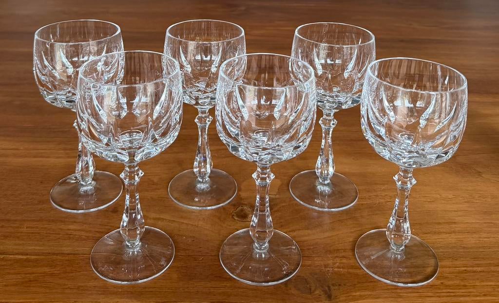 6 Nachtmann Sabina wijnglazen, Verzamelen, Ophalen of Verzenden, Zo goed als nieuw, Waterglas