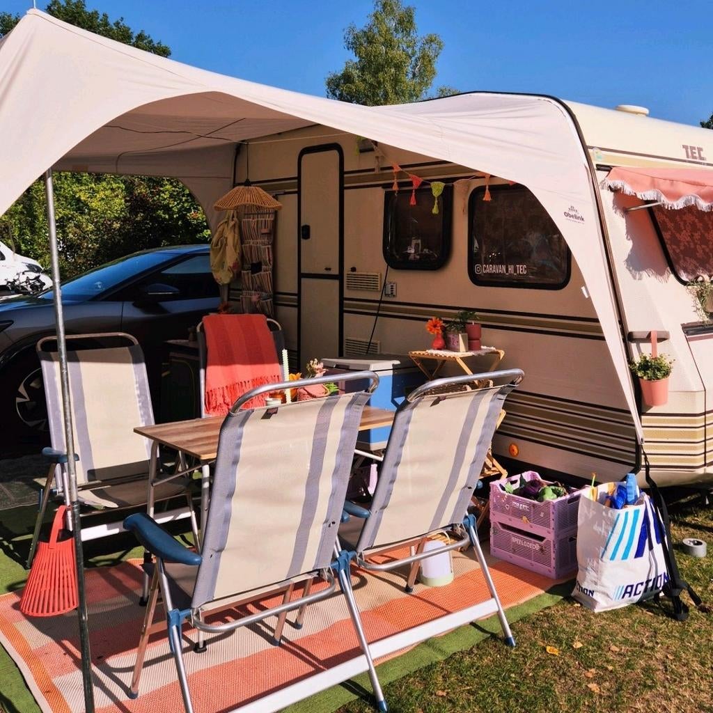 4 lichtgewicht crespo camping stoelen, Ophalen, Gebruikt, Campingstoel