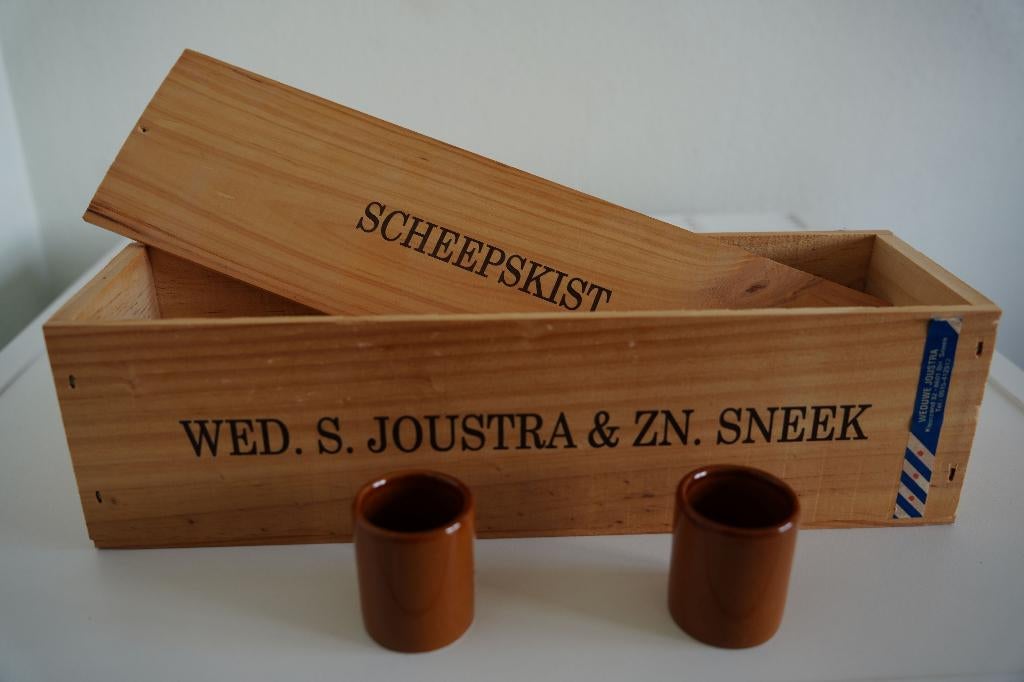 Houten kistje, Ophalen, Minder dan 50 cm, Minder dan 50 cm, Zo goed als nieuw