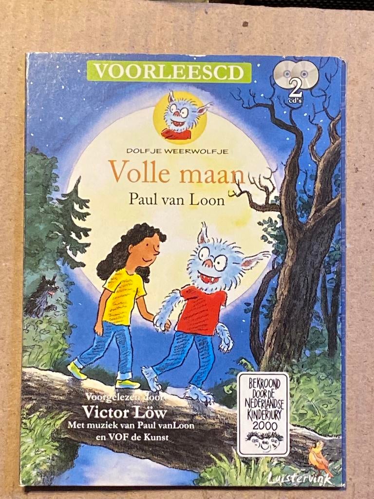 Dolfje Weerwolfje: Volle maan - Voorlees CD (2 CD's), Ophalen of Verzenden, Cd, Kind