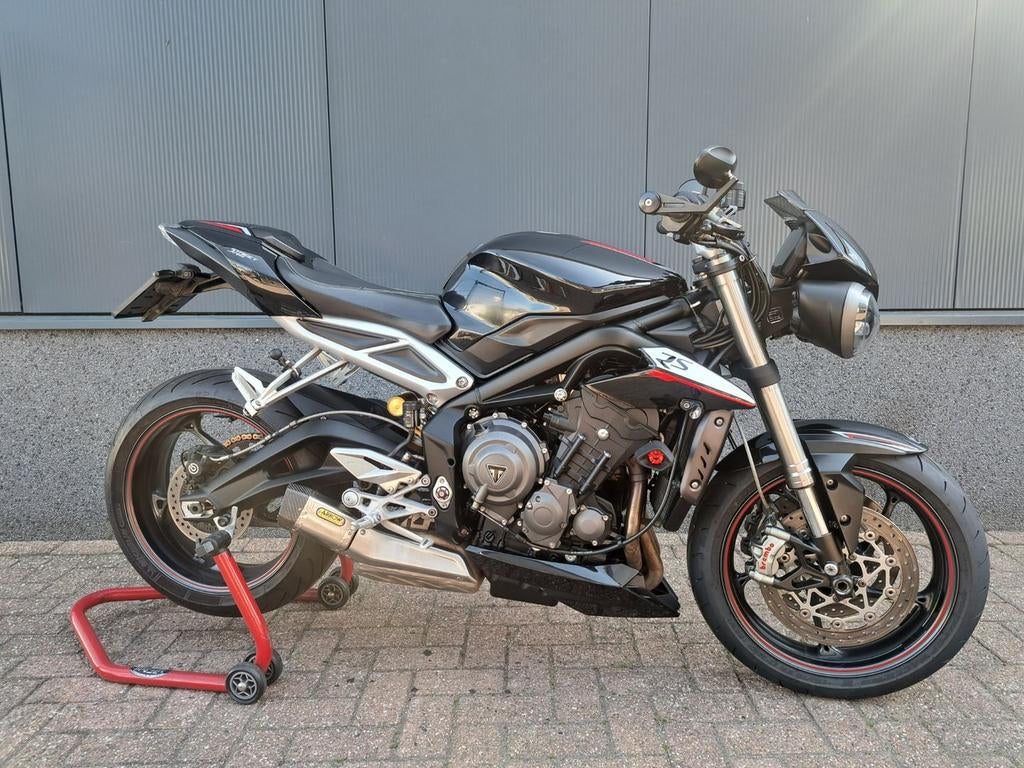 TRIUMPH STREET TRIPLE 765 RS (bj 2017), Motorrijbewijs A, Bedrijf, 765 cc, Onbekend