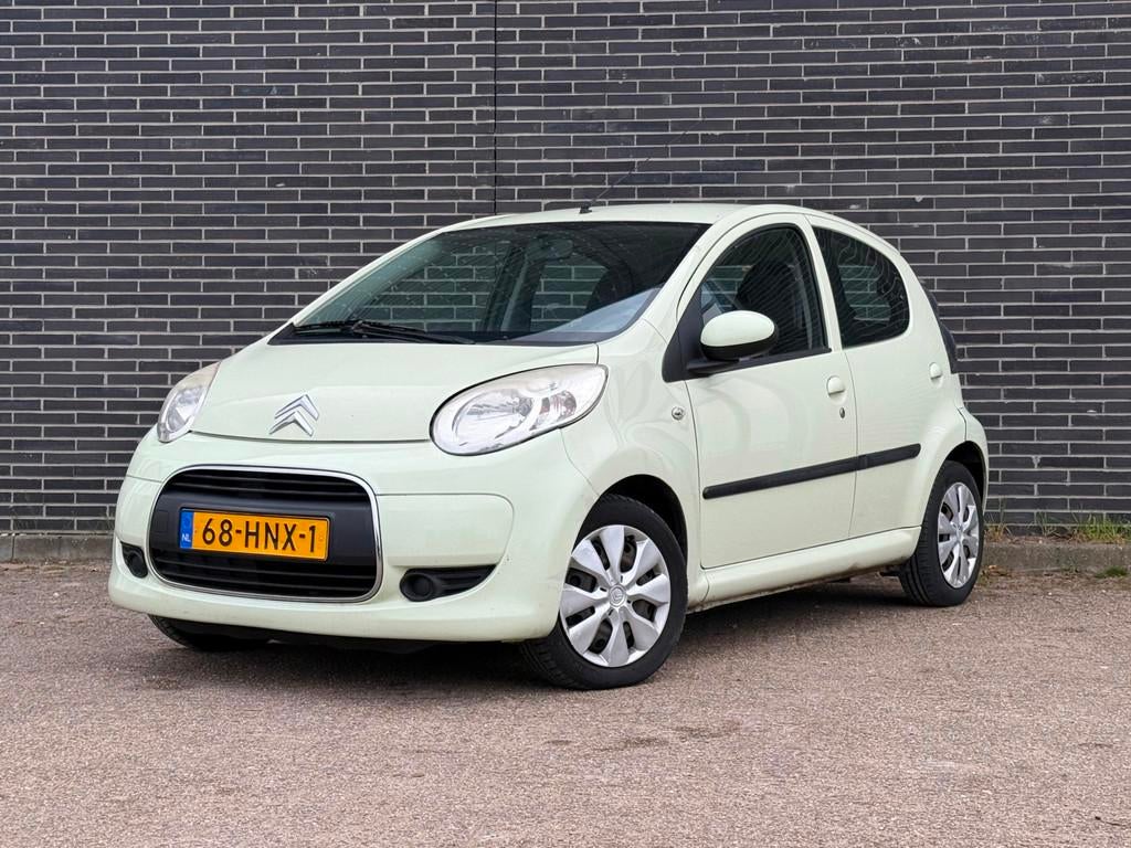Citroen C1 1.0-12V Ambiance Airco, Half leder!, Voorwielaandrijving, Gebruikt, 4 stoelen, Origineel Nederlands
