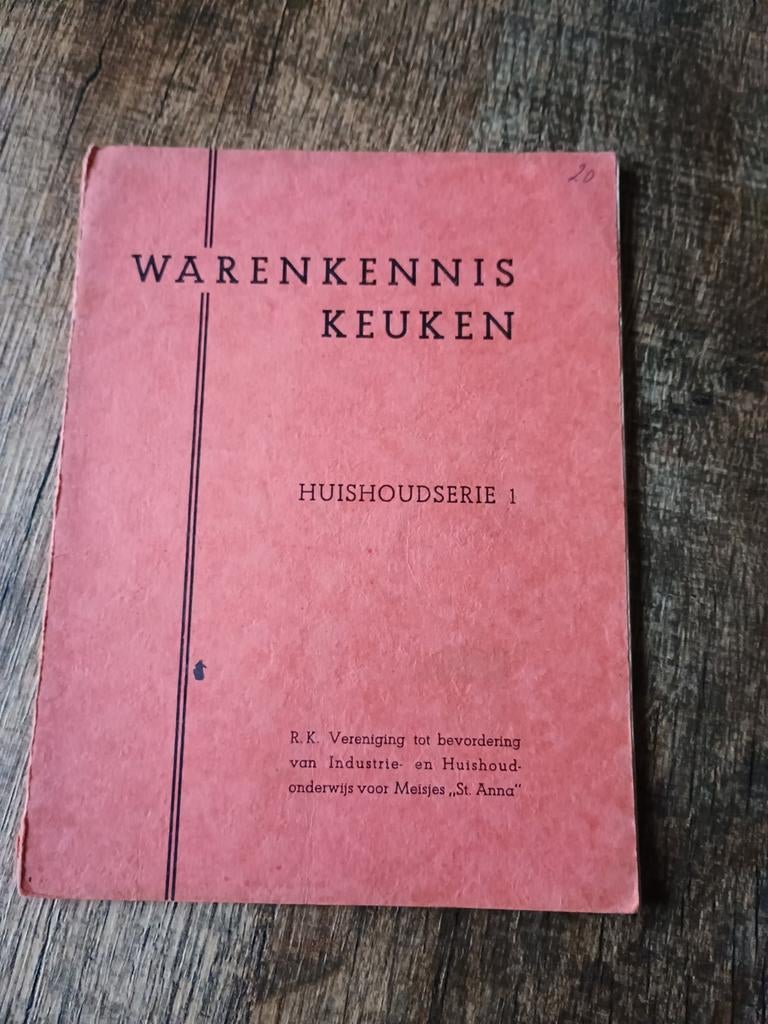 Oud boekje - warenkennis Keuken, Ophalen of Verzenden