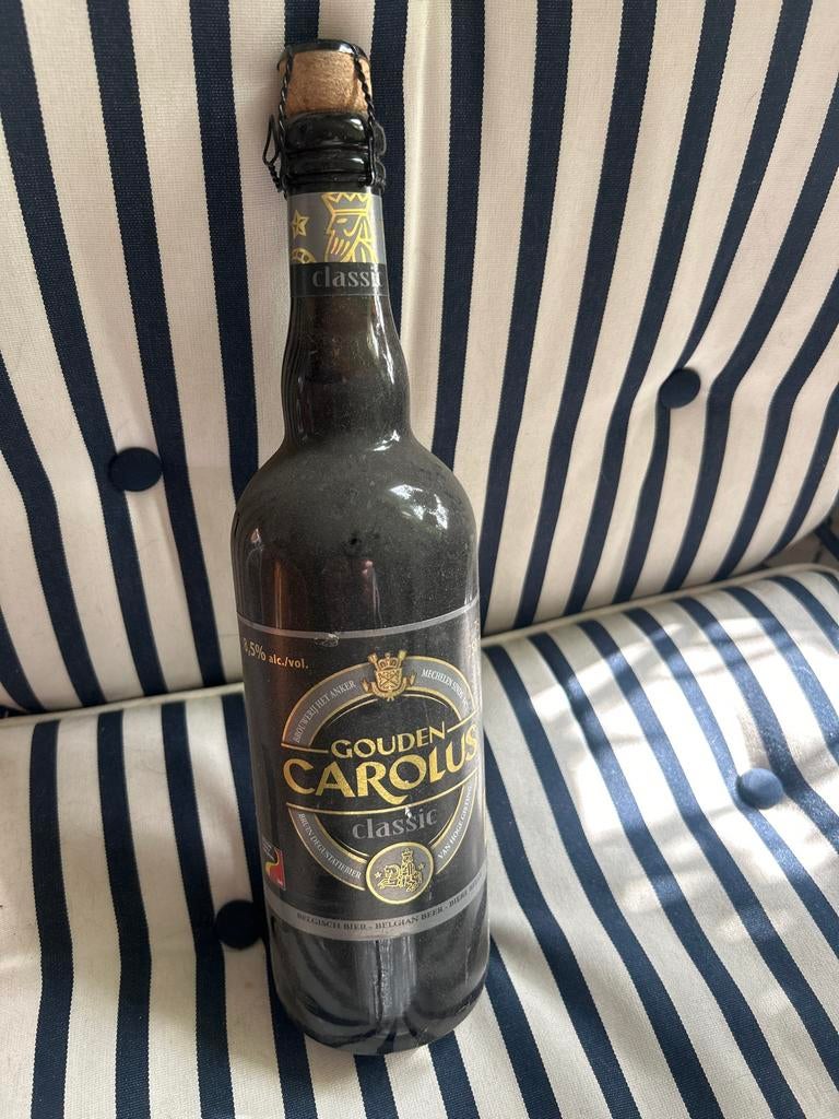 Gouden Carolus Classic - Belgisch bier op Champagnefles, Ophalen of Verzenden, Gebruikt, Flesje(s), Overige merken