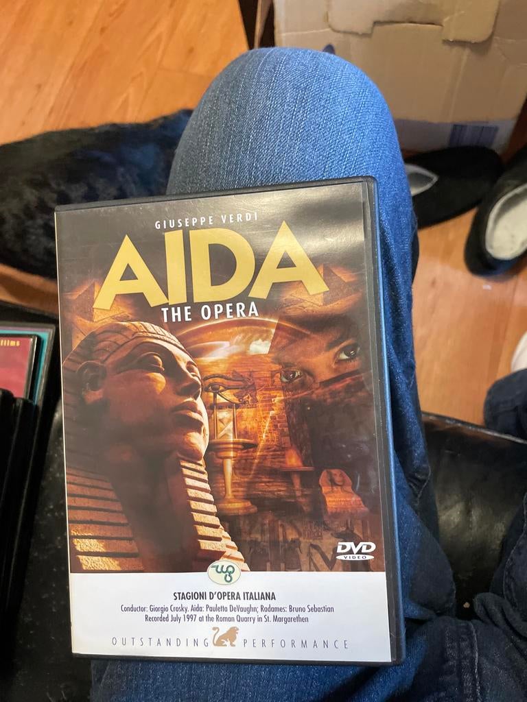 Giuseppe Verdi - Aida The Opera DVD, Alle leeftijden, Ophalen of Verzenden, Zo goed als nieuw