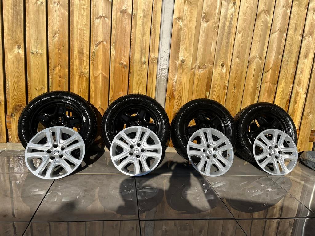 Opel Astra K winterbanden Michelin Alpin 5, Auto-onderdelen, Banden en Velgen, Ophalen, Gebruikt, 16 inch, Banden en Velgen