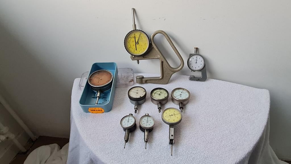 Zwenktaster pupitaster hoogtemeter mitutoyo ea, Doe-het-zelf en Verbouw, Ophalen of Verzenden, Gebruikt