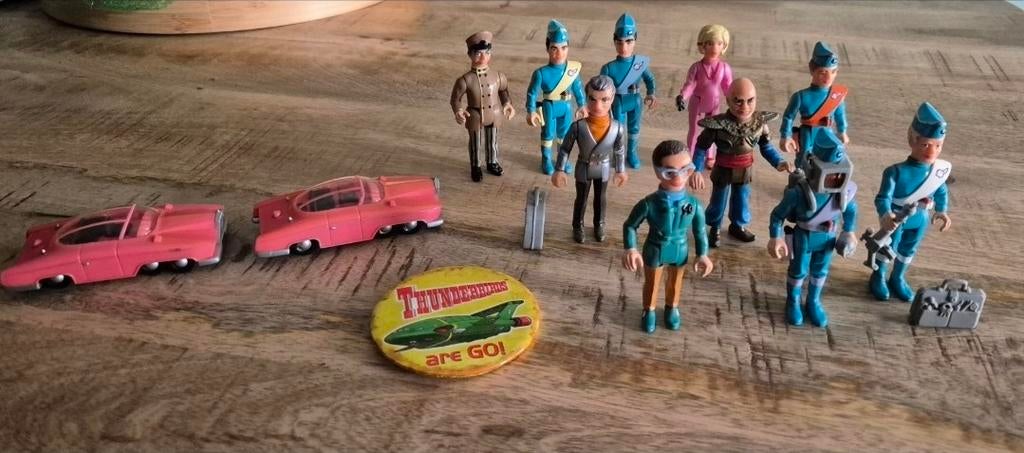 Thunderbirds actiefiguren en voertuigen, Kinderen en Baby's, Speelgoed | Actiefiguren, Ophalen of Verzenden