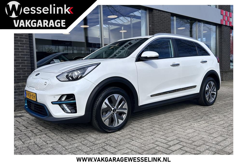 Kia e-Niro DynamicPlusLine 64 kWh | SOH 100% | Leder | Apple, 12 maanden, Gebruikt, Zwart, 1712 kg