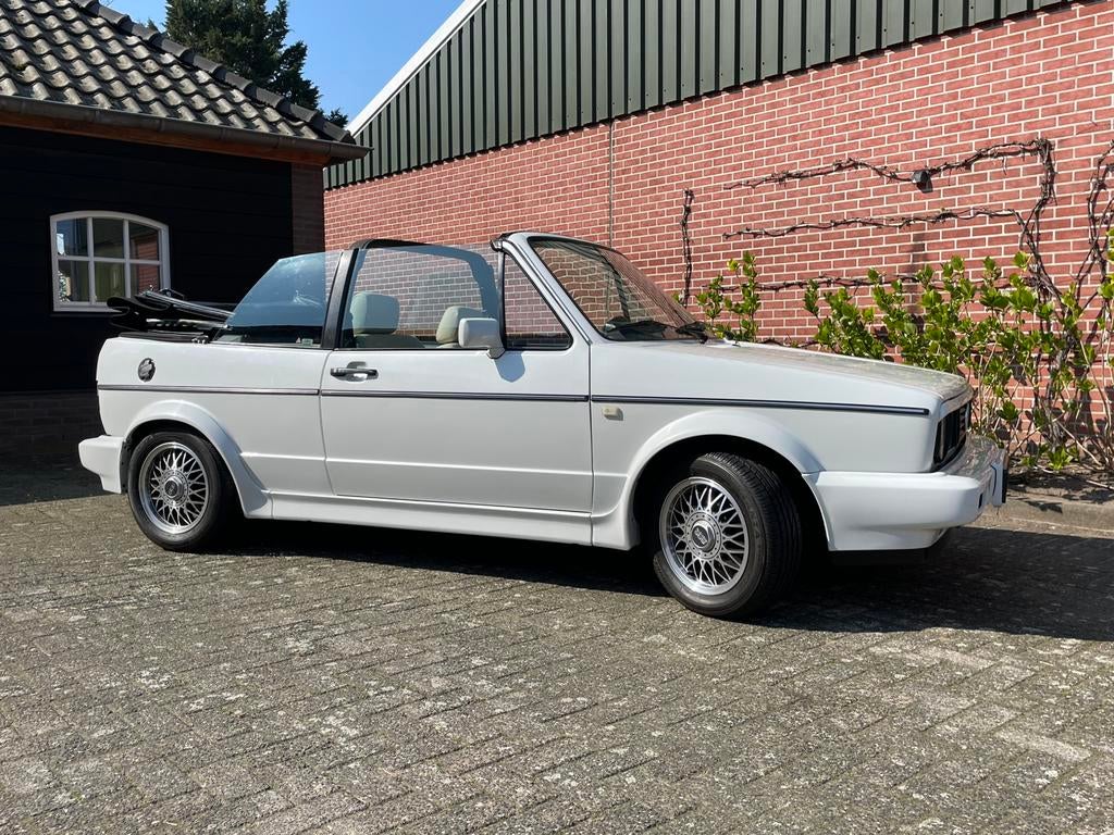 Volkswagen Golf 1.8 Cabriolet 72KW U9 1993 Wit, Voorwielaandrijving, 40 €/maand, 4 cilinders, Cabriolet