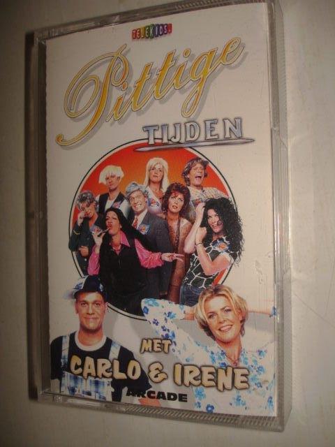 Irene Moors en Carlo Boszhard- Pittige Tijden- MC, Cd's en Dvd's, Cassettebandjes, Verzenden, Zo goed als nieuw, 1 bandje