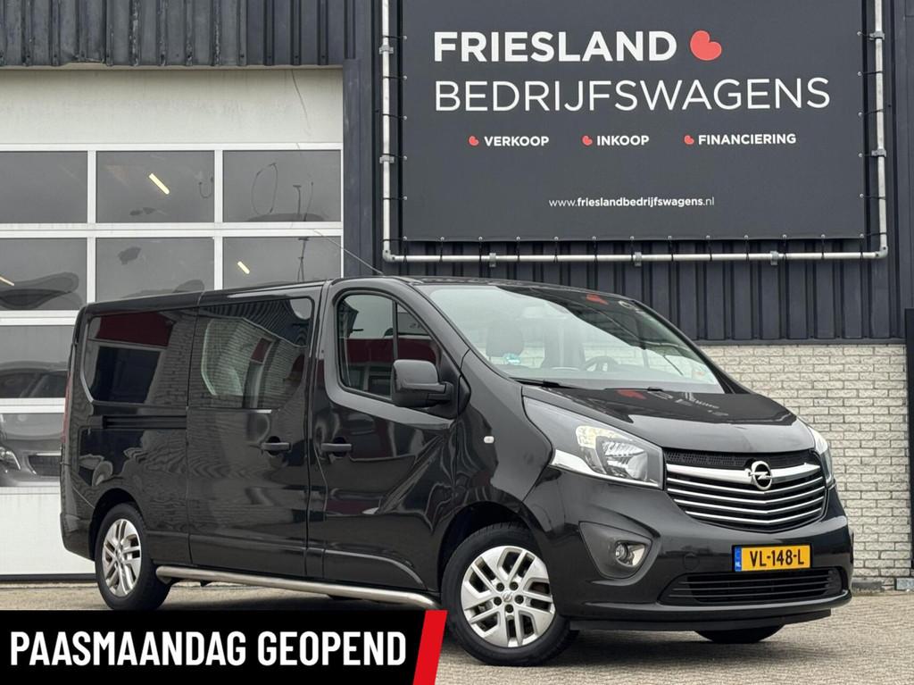 Opel Vivaro 1.6 CDTI 120pk Sport EcoFlex Dubbele Cabine Trek, Voorwielaandrijving, Euro 5, Stof, Gebruikt