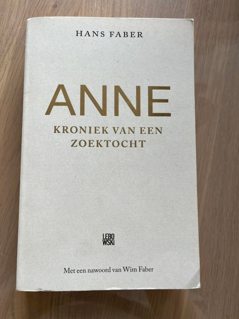Boek Anne Faber, Ophalen of Verzenden, Zo goed als nieuw, Overige onderwerpen